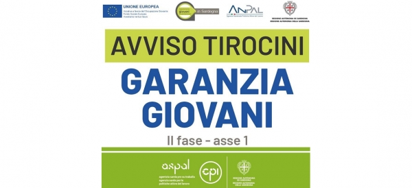 Programma Garanzia Giovani Sardegna II fase asse 1 Scheda 5 – tirocinio extracurriculare: proroga dei termini di presentazione dei progetti