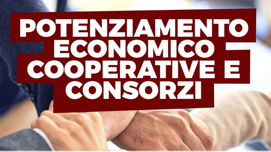 Comunicazione ai beneficiari dei contributi per potenziamento economico cooperative e consorzi di cooperative 2022